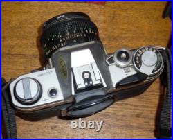 Vintage Canon AE-1 Camera 4961737 & Canon FD 50mm/1.8 Lens