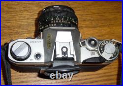 Vintage Canon AE-1 Camera 4961737 & Canon FD 50mm/1.8 Lens