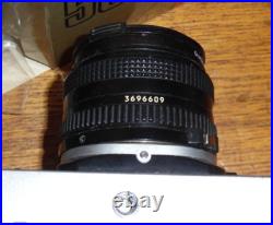 Vintage Canon AE-1 Camera 4961737 & Canon FD 50mm/1.8 Lens