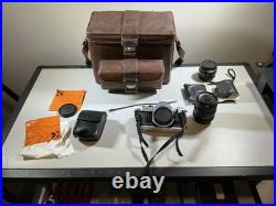 Vintage Canon AE-1 Camera 50mm 11.8 Lens Plus Extras