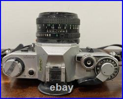 Vintage Canon AE-1 Camera 50mm Lens Japan