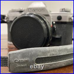 Vintage Canon AE-1 Camera 50mm Lens Japan