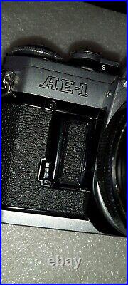 Vintage Canon AE 1 Camera And Lens Read