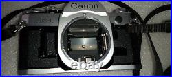 Vintage Canon AE 1 Camera And Lens Read