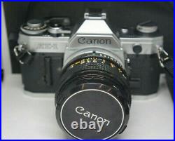 Vintage Canon AE-1 Film Camera & MM Lens 11.4