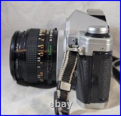 Vintage Canon AE-1 Film Camera With FD 50mm 11.4 Lens Japan