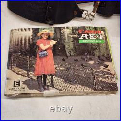 Vintage Canon AE-1 Program 35 mm SLR Camera With Canon 50mm 11.8 Lens