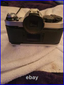Vintage Canon AE-1 Program 35MM SLR Film Camera With Extra Lens untested Bin CB