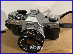 Vintage Canon AE-1 Program 35mm Camera With 11.8 50mm Lens