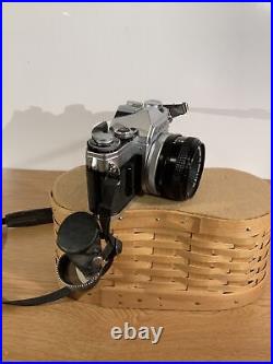 Vintage Canon AE-1 Program 35mm Camera With 11.8 50mm Lens