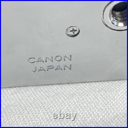 Vintage Canon AE-1 Program 35mm Camera with Neck Strap, Case, and Lens Cover