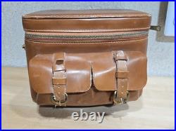 Vintage Canon AE-1 Program 35mm Film Camera Bundle Soligor Lens Bag UNTESTED