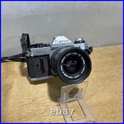 Vintage Canon AE-1 Program 35mm Film SLR Camera FD 35-70mm f/13 Lens Tested