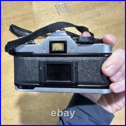 Vintage Canon AE-1 Program 35mm Film SLR Camera FD 35-70mm f/13 Lens Tested