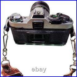 Vintage Canon AE-1 Program 35mm SLR Camera Kit with 4 Lenses Bag Manuals & Extras