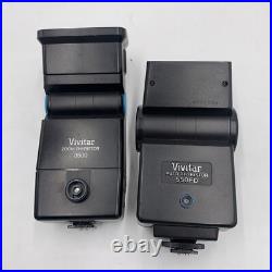 Vintage Canon AE-1 Program 35mm SLR Camera with2 Lens 2 Flashes Manual Extras