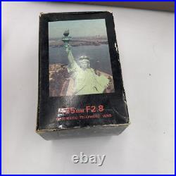 Vintage Canon AE-1 Program 35mm SLR Camera with2 Lens Flash Extras Film Docs Extra