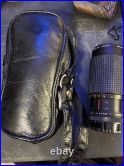 Vintage Canon AE-1 Program & AE-1 35mm SLR Film Camera Bundle 4 Lens 2 Flash Bag