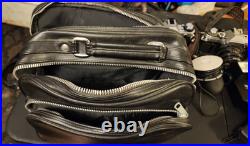 Vintage Canon AE-1 Program & AE-1 35mm SLR Film Camera Bundle 4 Lens 2 Flash Bag