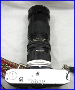 Vintage Canon AE-1 Program Camera 35mm SLR with 28-90mm macro zoom Lens & filter