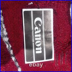 Vintage Canon AE-1 Program Camera With Lens And Carrying Cases