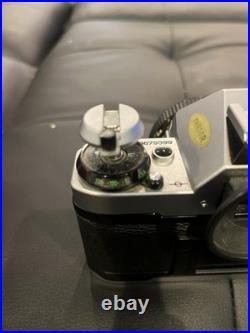 Vintage Canon AE-1 Program Camera With Lenses Manual Carrying Case Untested