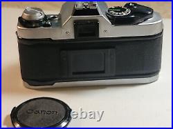 Vintage Canon AE-1 Program Camera With f=28mm Star-D Lens