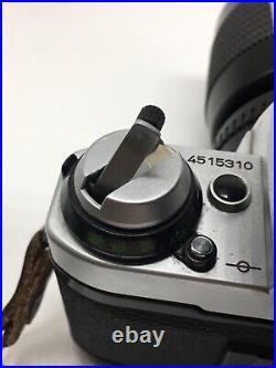 Vintage Canon AE-1 Program Film Camera with Lens, Flash & Exposure Meter