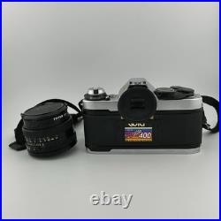 Vintage Canon AE-1 Program SLR 35mm Film Camera w 50mm f1.4 Lens & Case Japan