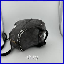 Vintage Canon AE-1 Program SLR 35mm Film Camera w 50mm f1.4 Lens & Case Japan