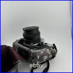 Vintage Canon AE-1 Program SLR 35mm Film Camera w 50mm f1.4 Lens & Case Japan