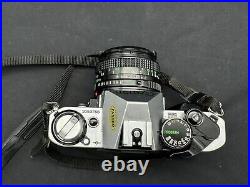 Vintage Canon AE-1 Program SLR Camera with FD 50mm 11.8 Lens