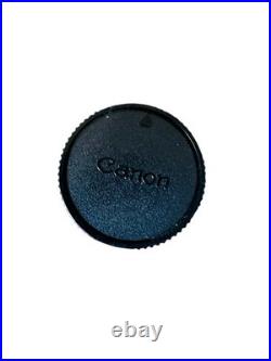 Vintage Canon AE-1 Program SLR Film Camera with FD 24mm F2 Lens All Original