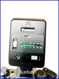 Vintage Canon AE-1 Program SLR Film Camera with FD 24mm F2 Lens All Original