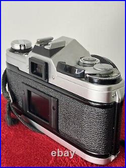 Vintage Canon AE-1 SLR 35mm Camera with50mm Lens Tested