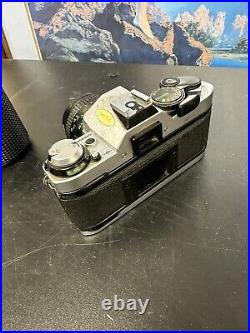 Vintage Canon AE-1 SLR Camera with Albinar Lens