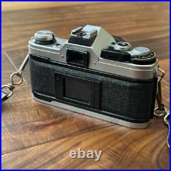 Vintage Canon AE-1 with FD 50mm f/1.8 Lens Film Camera, Untested