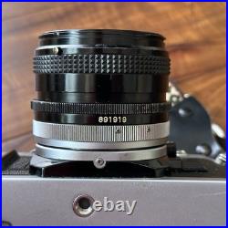 Vintage Canon AE-1 with FD 50mm f/1.8 Lens Film Camera, Untested