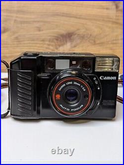 Vintage Canon AF35MM 12.8 Lens Auto Focus Film Camera Tested