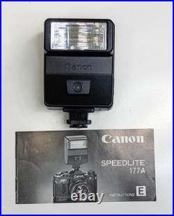 Vintage Canon AT-1 35mm Camera with Lenses Filters User Manuals Accessories