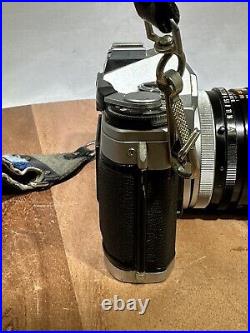 Vintage Canon AT-1 Silver SLR 35mmFilm Camera with 50mm 1.4 SSC Lens