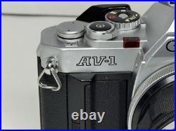 Vintage Canon AV-1 SLR 35mm Film Camera With Canon FL 35mm 12.5 Lens -Film Tested Vintage Canon AV-1 SLR 35mm Film Camera With Canon FL 35mm 12.5 Lens -Film Tested