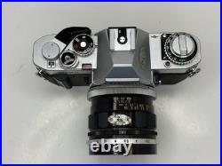 Vintage Canon AV-1 SLR 35mm Film Camera With Canon FL 35mm 12.5 Lens -Film Tested Vintage Canon AV-1 SLR 35mm Film Camera With Canon FL 35mm 12.5 Lens -Film Tested