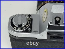 Vintage Canon AV-1 SLR 35mm Film Camera With Canon FL 35mm 12.5 Lens -Film Tested Vintage Canon AV-1 SLR 35mm Film Camera With Canon FL 35mm 12.5 Lens -Film Tested