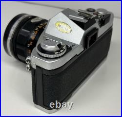 Vintage Canon AV-1 SLR 35mm Film Camera With Canon FL 35mm 12.5 Lens -Film Tested Vintage Canon AV-1 SLR 35mm Film Camera With Canon FL 35mm 12.5 Lens -Film Tested