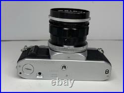 Vintage Canon AV-1 SLR 35mm Film Camera With Canon FL 35mm 12.5 Lens -Film Tested Vintage Canon AV-1 SLR 35mm Film Camera With Canon FL 35mm 12.5 Lens -Film Tested