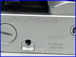 Vintage Canon AV-1 SLR 35mm Film Camera With Canon FL 35mm 12.5 Lens -Film Tested Vintage Canon AV-1 SLR 35mm Film Camera With Canon FL 35mm 12.5 Lens -Film Tested