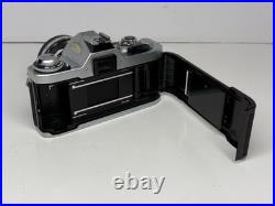 Vintage Canon AV-1 SLR 35mm Film Camera With Canon FL 35mm 12.5 Lens -Film Tested Vintage Canon AV-1 SLR 35mm Film Camera With Canon FL 35mm 12.5 Lens -Film Tested