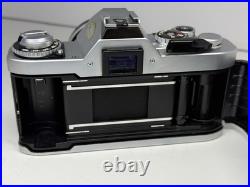 Vintage Canon AV-1 SLR 35mm Film Camera With Canon FL 35mm 12.5 Lens -Film Tested Vintage Canon AV-1 SLR 35mm Film Camera With Canon FL 35mm 12.5 Lens -Film Tested