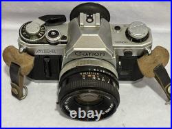 Vintage Canon Camera AE-1 35mm SLR Film with 50mm f/1.8 FD Lens Fast Free Shipping